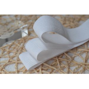 Non Elastic And Elastic Flat Tape Weaving Machine High Speed Auto Crochet