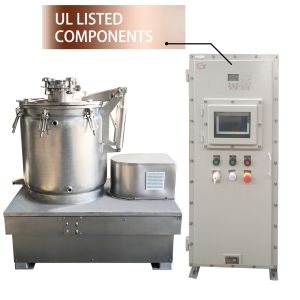 CBD Oil Hemp Oil Extraction Machine With Jacketed And Filter Bag For Drying