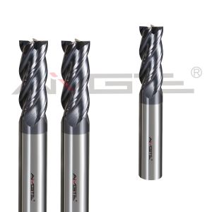 H6 12mm Carbide End Mill 0.8μm 0.6μm CNC Carbide End Mill For General Steel