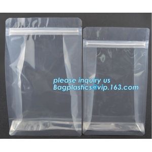 Cheap Flexible food Packaging 8 sides sealed flat bottom gusset bag, Professional Production Plastic For Medication Zip for sale