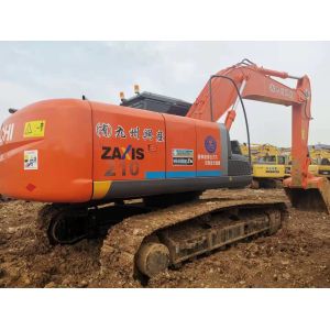 Widened Direct Injection Engine ZX240 Used Hitachi Excavator