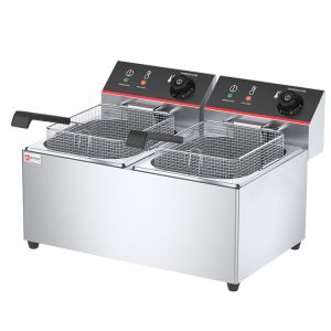 China 6L 6L Double Tanks Electric Deep Fryer with 5000w Power and User-Friendly Design on sale
