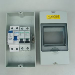 4 Way IP65 Waterproof Electrical Distribution Enclosure Wall Mount Outdoor
