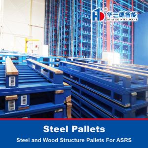 Cheap Steel and Wood Structure Pallets Iron Pallet Metal Pallets For ASRS Automatic Storage And Retrieval System for sale