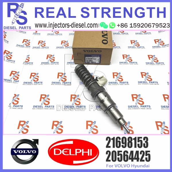 21698153 Diesel Engine Fuel Injector 21698153 BEBE5H01001 for HDE16 EURO 5 21636766 22052772 21698153