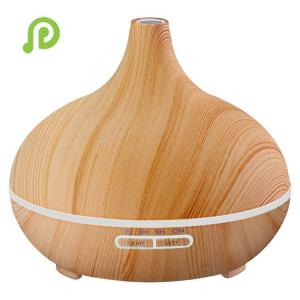 China PSE Cool Mist Wood Aromatherapy Diffuser Color Changing Essential Oil Diffuser on sale