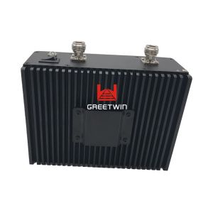 LCD Screen Dual Band Cell Phone Repeater 23dBm 900MHz 1800MHz With ALC Control