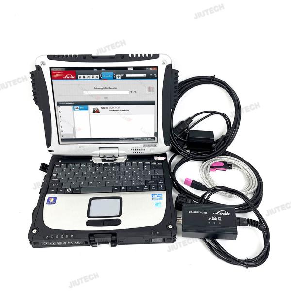 Quality Linde Forklift Diagnostic Scanner with Pathfinder 3.4.5 Software and 4 Pin Adapter wholesale