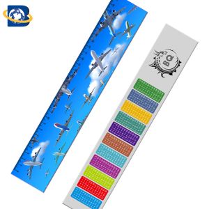 3d Or Flip Change Custom Printed Plastic Rulers For Kid Stationery