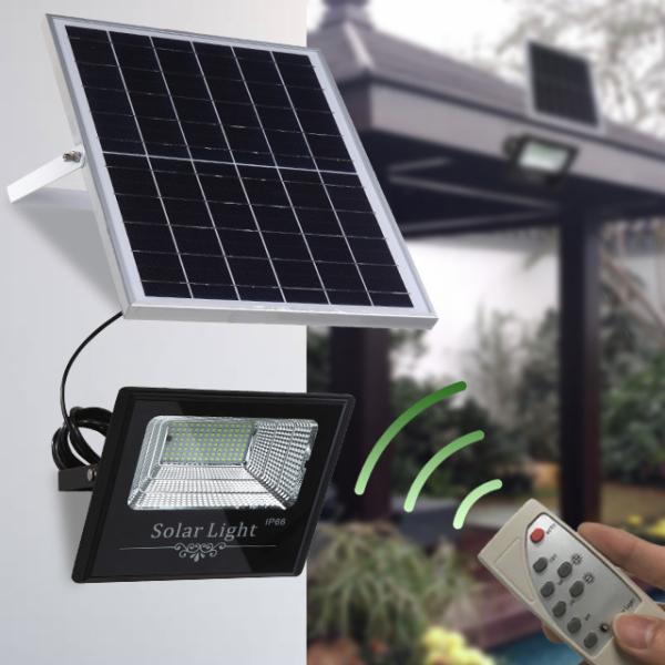 Quality IP67 Solar Led Flood Lights Outdoor With Remote Controller Light Sensor And Time Control wholesale