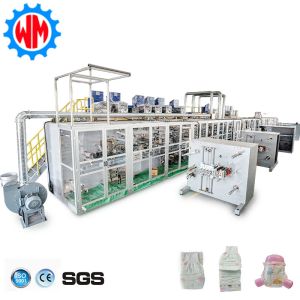 China 800Pcs/Min Full Servo Baby Diaper Making Machine Unstandard Customized CE ISO9001 Factory on sale