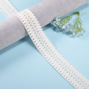 China Machine Washable Cotton Lace Trim Crochet Ribbon Lace Width 0.5cm on sale