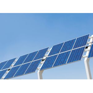 Blue Multicrystalline Yingli Solar Panels TPT Back Sheet MC4 Compatiable