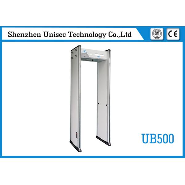 6 Detecting Zones Walk Through Security Scanners , Walk Through Body Scanners