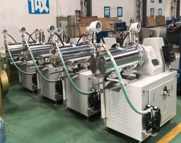 15kw Disc Type Horizontal Bead Mill 20L Capacity Sand Mill For Paint