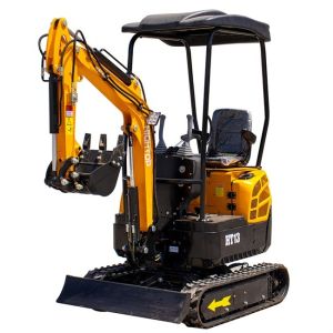 1.3T Hightop Mini Excavator With Upper Width 990mm And KOOP192 Engine