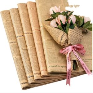 Many Colors Vintage Kraft Paper for Book Wrapping Gift Wrapping Bouquet