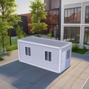 Prefab Container House Log Cabin With Home Stay Hotel Flat Pack Container Houses