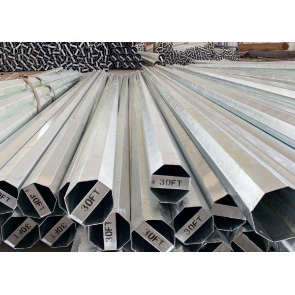 Quality 15kv Burial Type Communication 30ft High Electrical Power Pole wholesale