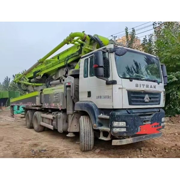 Quality Zoomlion 49m Concrete Pump - SITRAK Chassis, High-Efficiency Active Damping wholesale