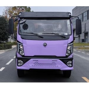 Pure Electric 8-Square Energy Compression Garbage Truck Meeting Customer