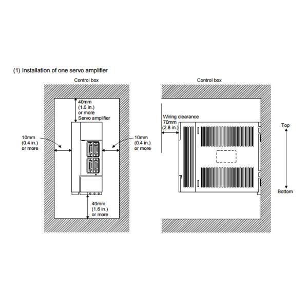 Universal Interface Mitsubishi MR J2S 40A AC Servo Pack 2.0kw 3000rpm