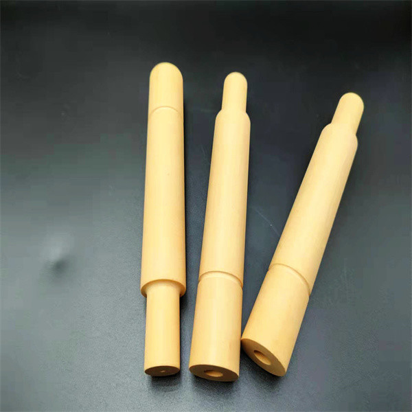 Quality 250Mpa Yellow Magnesium Stabilized Zirconia Tubes High Precision wholesale