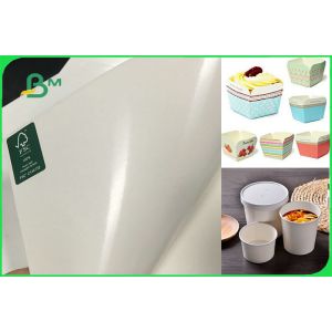 Cheap Food Grade PE Coated Folding Board In Roll For Making Paper Cup for sale