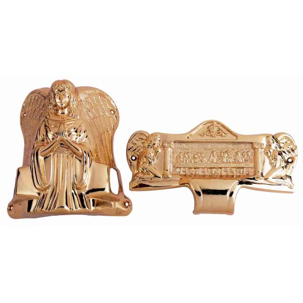 Quality Bronze Casket Parts With Steel Bar 19# B In Bronze Color And Cheaper Price wholesale