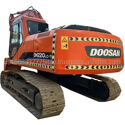 Doosan DH220-7 Excavator Used and in Good Condition with Original Hydraulic