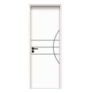 Cheap Eco-Friendly and Durable WPC Door for Indoor Temperature Regulation and Noise Reduction in Residential and Commercial Spaces for sale