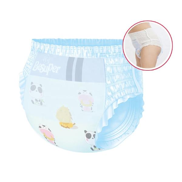 Quality Nonwoven Disposable Diaper Pants Biodegradable Baby Training wholesale