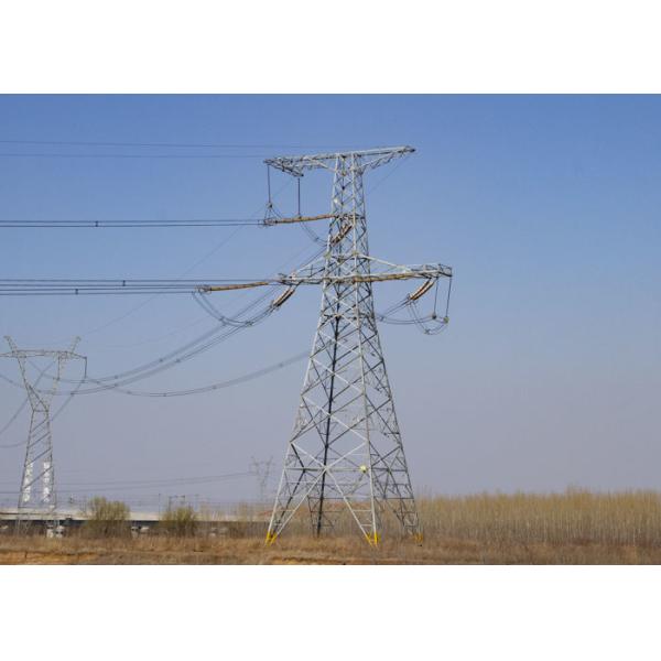 S355JR/S235JR Angle Steel Lattice Tower Galvanized Electric Transmission Power Tower