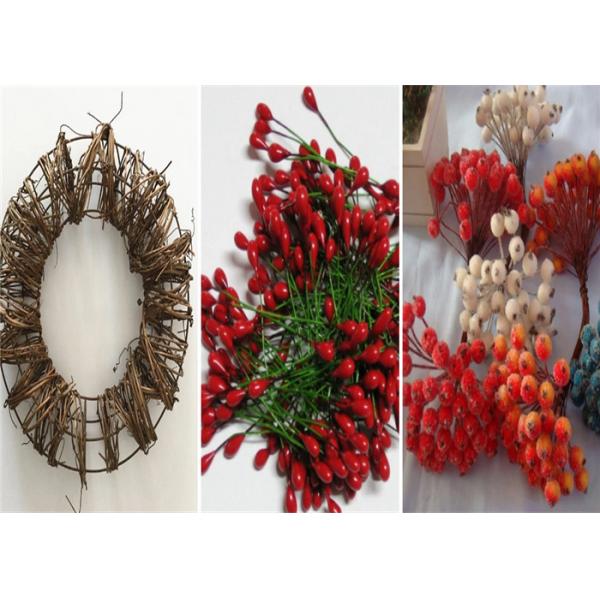 Easy Fold Use Paper Covered Wire / Paper Wrapped Floral Wire For Decoration