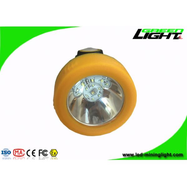 Quality Explosion Resistant LED Mining Cap Lamp Long Working Time With Charging Indication wholesale