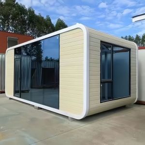 Tiny Luxurious Apple House Soundproof Slepping Pods 20ft 40ft Optional