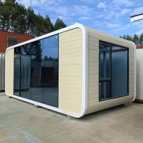 Quality Tiny Luxurious Apple House Soundproof Slepping Pods 20ft 40ft Optional wholesale