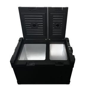 Auto SUV RV Top Refrigerator 12V Mini Car Fridge with DC Compressor and Freezer