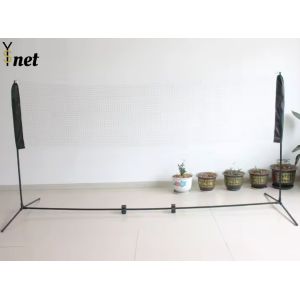Height Adjustable Portable Badminton Nets 6.1*0.76m Outdoor Tennis Nets