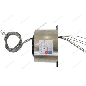6 Group K Type Thermocouple Signal Slip Ring With Through Bore 140mm For