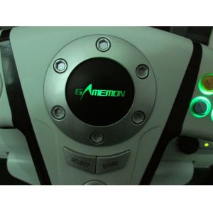 Bluetooth PC / P3 Racing Video Game Steering Wheel With Rubber Hand Grip