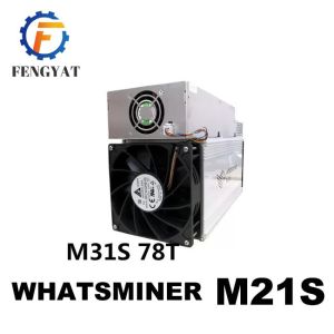 China DDR5 3360W Used Ethereum Miner Machine Microbt Whatsminer M21s 56TH on sale