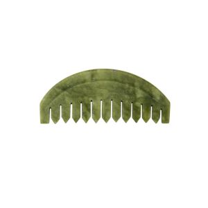 Green Jade Comb Gua Sha Comb