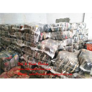 China Mens Clothing Used Garments Textile Recycling Second Hand Apparel Transparent Bale on sale