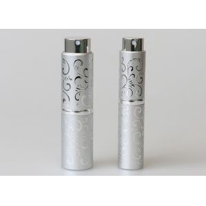 Professional design mini silver 10ml twist and spritz atomiser