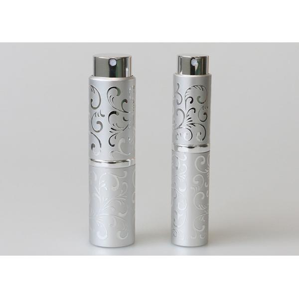 Quality Professional design mini silver 10ml twist and spritz atomiser wholesale