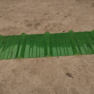 Enhance Your Outdoor Space with green Plastic Polycarbonate wave tile Weather