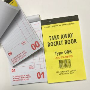 006 Simplify Your Work with White Paper Docket Pads 100 Carton Books Availabl