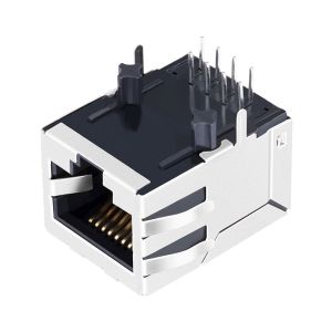 JKM-0010NL , LPJ0011CNL RJ45 1x10/100M 8P8C Connector Lan Magnetics Jack