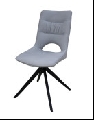China 3H Fabric Upholstered Modern Dining Chairs 2pcs/Ctn 600*440*935mm on sale